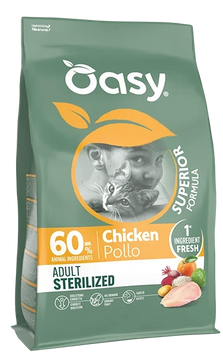 Oasy Dry Cat Superior Sterilized курка 300г 4329515594 фото