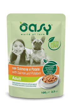OASY OAP Adult лосось и картошка (pouch) 8054329510629 фото