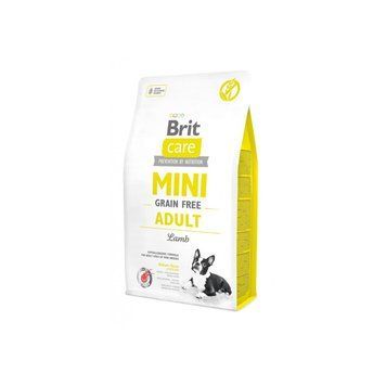 Корм сухий Brit Care Grain Free Mini Adult Lamb для дорослих собах мініатюрних порід з ягням 7кг 170772/0121 фото