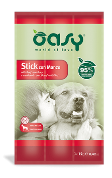 OASY DOG Stick говядина (3x12 ) 8054329510209 фото