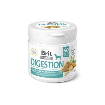 Вітаміни Brit Vitamins Digestion для собак для травлення 60 таблеток 112290 фото