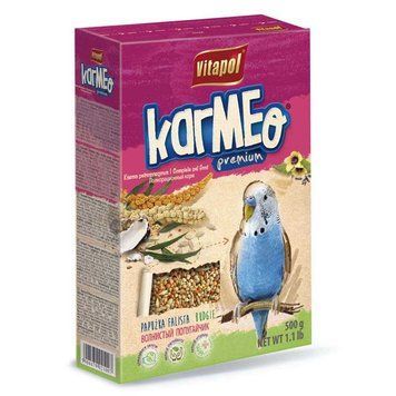 ВІТАПУЛ корм KARMEO преміум д/папуг 500г 2100К фото