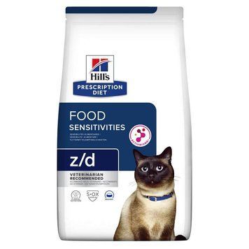 Hill&rsquo;s PRESCRIPTION DIET z/d Сухий корм для котів при харчовій алергії, 3 кг 606420 фото