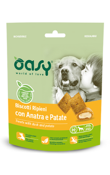 OASY DOG TREATS утка и картошка 80г 8053017343105 фото