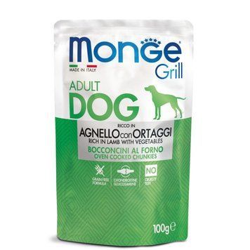 Monge Dog GRILL з ягням та овочами  70013161 фото