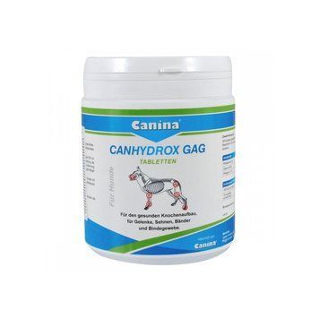 Витаминный комплекс Canina Canhydrox GAG для собак при проблемах с суставами и мышцами 200 г 120 табл. 123506 A фото
