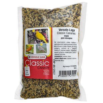 Versele-Laga Classic Canaries ВЕРСЕЛЕ-ЛАГА КЛАСІК КАНАРКА зернова суміш, корм для канарок , 20 кг. 211229R3 фото