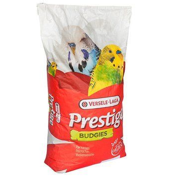 Versele-Laga Prestige Вudgies ВЕРСЕЛЕ-ЛАГА ПРЕСТИЖ ПАПУЖКА зернова суміш корм для хвилястих папужок 20кг 216163 фото