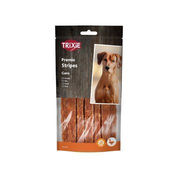Ласощі Trixie Premio Stripes Goose для собак з гусаком 65 г 31809 фото