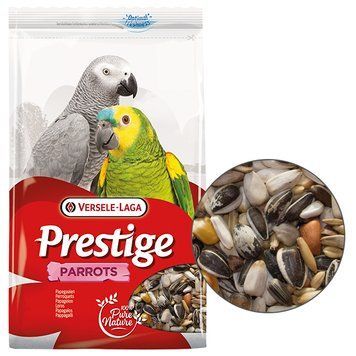 Versele-Laga Prestige Parrots ВЕРСЕЛЕ-ЛАГА ПРЕСТИЖ ВЕЛИКИЙ ПАПУГА зернова суміш, корм для великих папуг 1кг 217955 фото