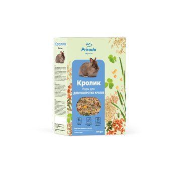 Корм Природа Кролик Биотин для длинношерстных кроликов 500 г PR241074 фото