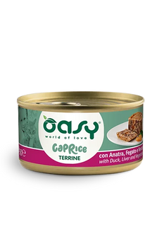 OASY CAT Caprice утка с овощами (терин) 85г 4329512173 фото