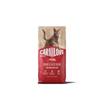 Корм сухий Carnilove Active Lamb & Wild Boar Sterilised для стерилізованих котів ягня і дикий кабан 6кг 173705 фото