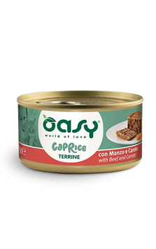 OASY CAT Caprice говядина с морковью (терин) 85г 4329512135 фото