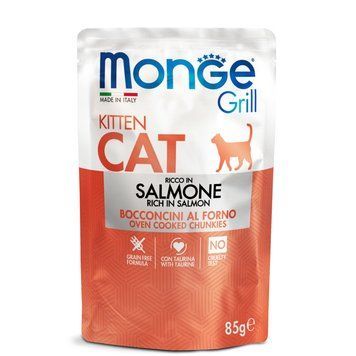 Monge Cat GRILL Kitten лосось  70013604 фото