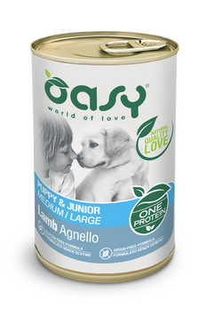 OASY OAP Puppy & Junior Medium/Large ягненок  8053017344485 фото