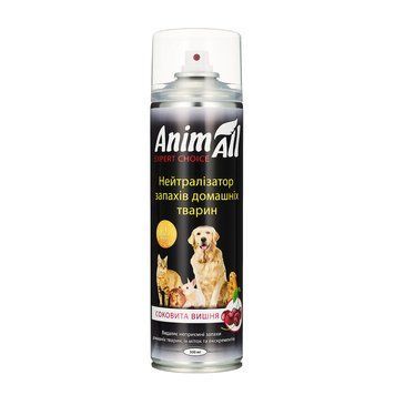 AnimAll нейтралізатор запаху домашніх тварин "Соковита вишня" 500мл (ал.балон) 4820224501741 фото
