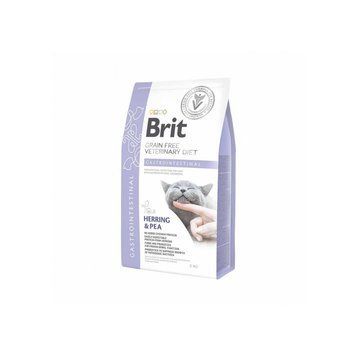 Корм сухой Brit Grain Free VetDiet Cat Gastrointestinal для кошек с нарушенным пищеварением с сельдью лососем яйцом и горохом 2кг 170963/528424 фото