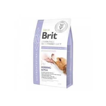 Корм сухий Brit Grain Free VetDiet Dog Gastrointestinal для дорослих собак при порушенні травлення з оселедцем лососем та горошком 2кг 170945/8134 фото