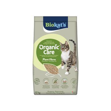 Наповнювач рослинний Biokats для котячого туалету Organic Care 30л/12кг G-617435 фото