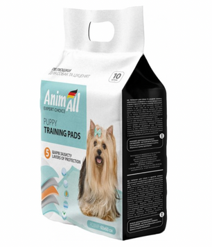 Пелюшки AnimAll 60х60 см / 10штук 4820224500225 фото
