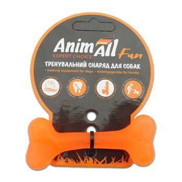 AnimAll Фан Косточка 8 см оранжевая 88102 фото