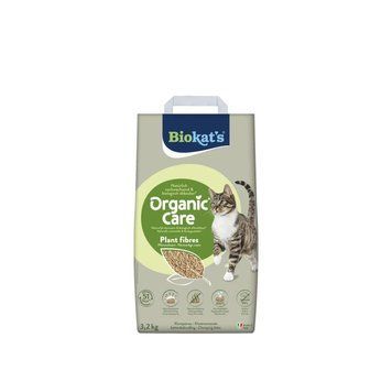 Наповнювач рослинний Biokats для котячого туалету Organic Care 8л/3,2кг G-617428 фото