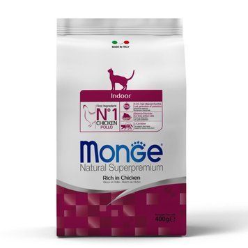 Monge Cat Indoor 400г 70005104 фото