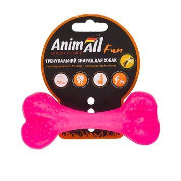 AnimAll Фан Кістка 12см коралова 88113 фото