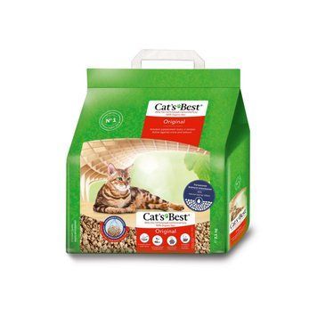 Наповнювач Cat&rsquo;s Best для котячого туалету Original деревний 5 л / 2,1 кг JRS300086/0861 фото