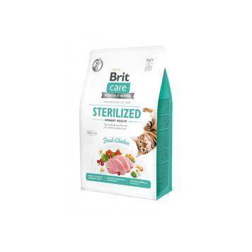 Корм сухий Brit Care Cat Grain Free Sterilized Urinary Health для стерилізованих котів для підтримання сечостатевої системи 2кг 171286/0730 фото