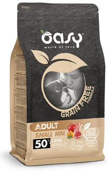 OASY DOG Grain Free Adult Small/Mini ягня 800г 3017347592 фото