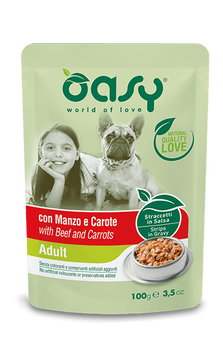 OASY OAP Adult говядина и морковка (pouch) 8054329510582 фото