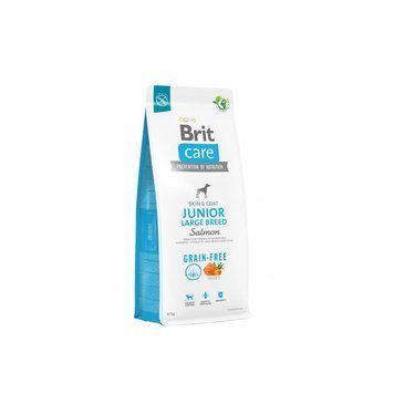 Корм сухий Brit Care Dog Grain-free Junior Large Breed для молодих собак великих порід беззерновий з лососем 12кг 172201 фото