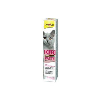 Паста GimCat DUO PASTE Anti-hairboll malt with chicken для котів з чутливим травленням усіх порід мальт та курка 50 г G-427201 фото
