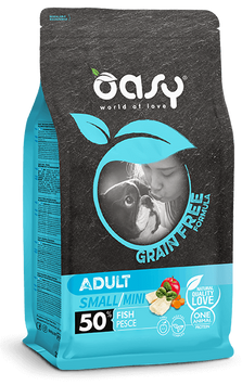 OASY DOG Grain Free Adult Small/Mini риба 800г 3017347523 фото
