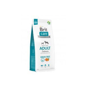 Корм сухий Brit Care Dog Grain-free Adult для дорослих собак малих і середніх порід беззерновий з лососем 12кг 172198 фото